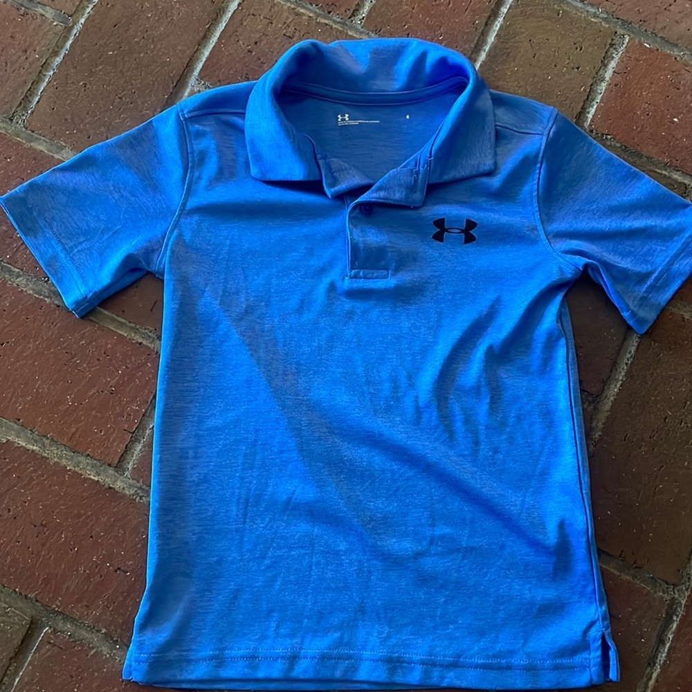 Blue under Armor polo‎ 6